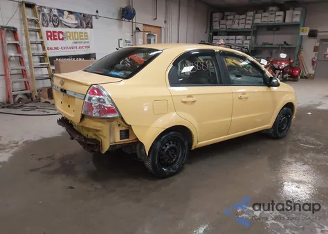 2010 Chevrolet Aveo Ls из США, поврежденный, VIN KL1TD5DE2AB101431